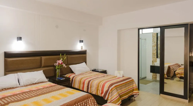 Четырёхместный семейный номер Standard Hotel Turin
