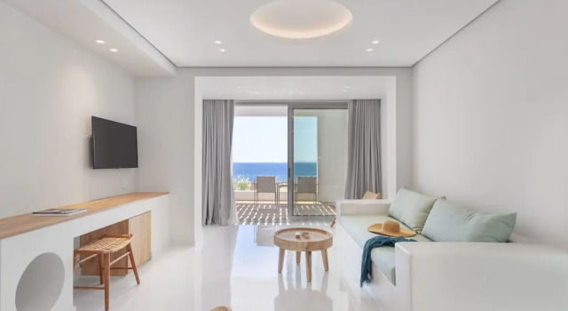 Трёхместный номер Superior с видом на море Infinity View Hotel Tinos