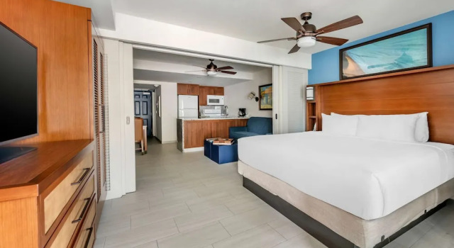 Двухместная студия с балконом Hilton Vacation Club Flamingo Beach Sint Maarten