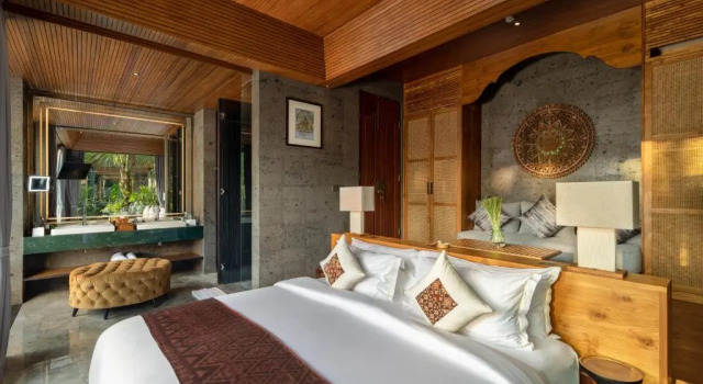 Клубный номер Deluxe с видом на сад Gdas Bali Health and Wellness Resort