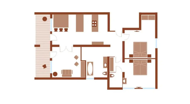 Апартаменты Superior Valschena Appartements