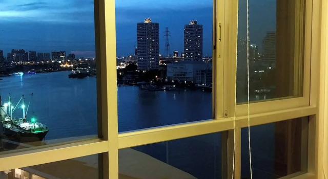 Апартаменты c 1 комнатой Riverview Condo Near Icon Siam Hi Speed Internet