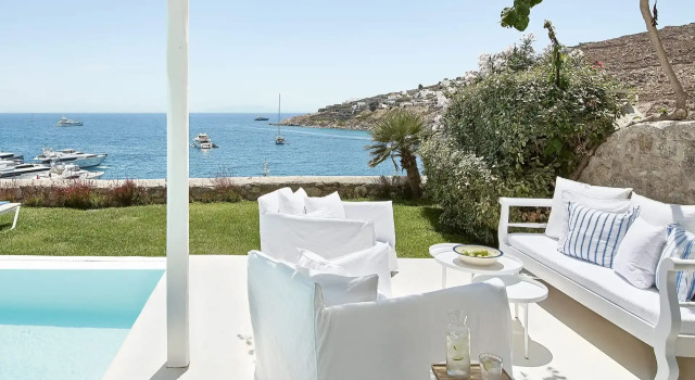 Вилла Cobalt Blu Waterfront Mykonos Blu, a Resort to Live