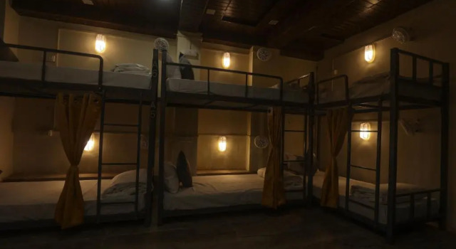 Кровать в общем номере Perfectstayz AIIMS near Aiims Hospital