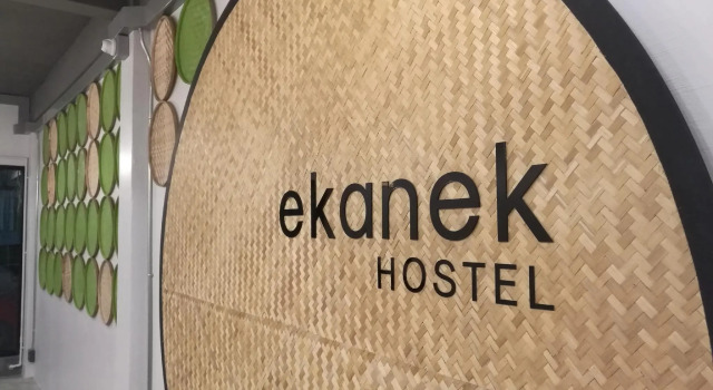 Кровать в общем номере Ekanek Hostel Bangkok - Adults Only