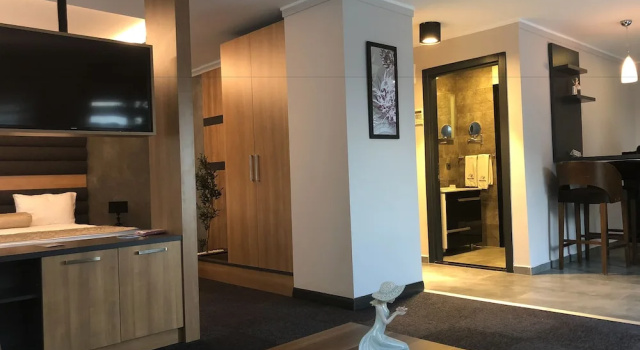 Standardowy pokój 1 sypialnia penthouse (na dachu) i balkonem i z widokiem na miasto Kalevera Hotel