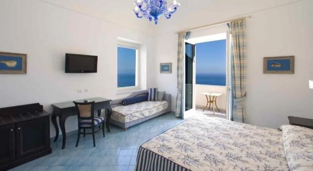 Четырёхместный номер с видом на море Palazzo Marzoli charme Resort - Small Luxury Hotel
