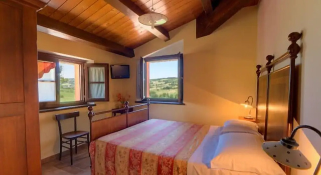 Апартаменты с красивым видом из окна Agriturismo Le Bucoliche