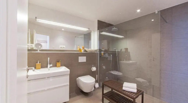 Апартаменты Ferienwohnung Strandvilla Augustusbad App. 08