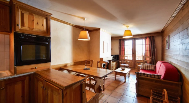 Апартаменты c 1 комнатой с балконом CGH Résidences & Spas les Chalets du Soleil Contemporain
