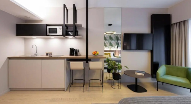 Студия The Central Kirchberg - Smart ApartHotel