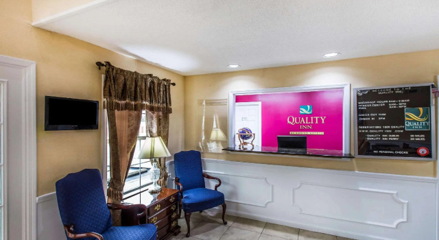 Vuode makuusalissa Quality Inn Eastman
