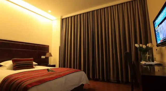 Двухместный номер Standard GreenTree Inn Jiangsu Nantong Qidong Middle Heping Road Business Hotel