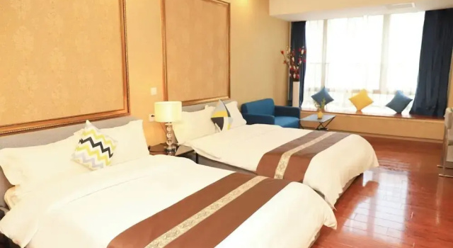 Двухместный номер Basic с видом на сад Jiayuan Executive ApartHotel Guangzhou Wuyangcun Metro Station Zhujiang New Town Branch