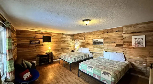 Четырёхместный номер Standard Ski Mountain Lodge