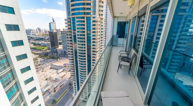 Апартаменты Deluxe Vacationer I Ocean Heights - One Bed with City View of Marina