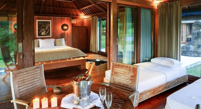 Villa LesRizieres, Rezervovat Vila Chaty v Bali, Chalupa