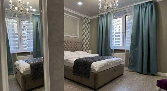 A comfortable apartment with a children's room in the Zvezdny Gorodok residential complex, Réserver Appartement Tioumen 