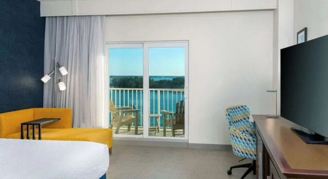 Двухместный номер Standard с балконом и рядом с пляжем Hampton Inn and Suites Clearwater Beach