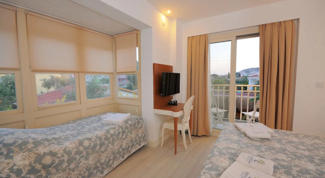 Трёхместный номер Standard с красивым видом из окна Giritlim Butik Otel