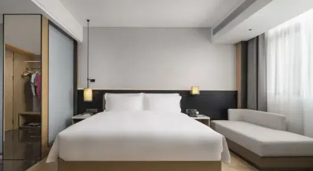Двухместный номер Executive Mehood Lestie Hotel Yuangang Metro Station
