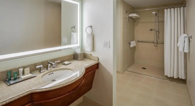 Двухместный номер Mobility Accessible Hilton President Kansas City