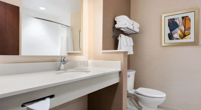 Четырёхместный люкс Fairfield Inn & Suites by Marriott Charlottesville Downtown/University Area