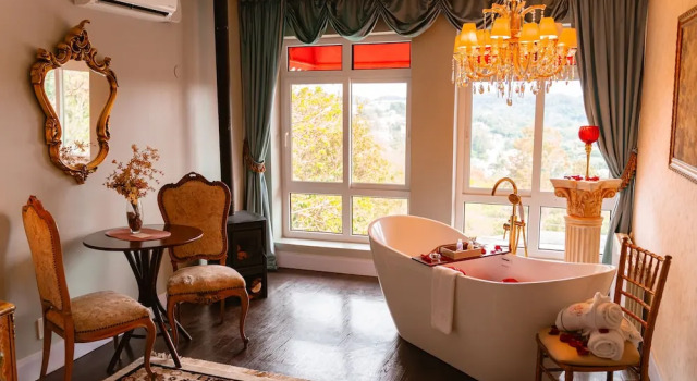 Двухместный люкс Dijon с видом на горы Le Boutique Hotel Gramado - Exclusivo para Casais