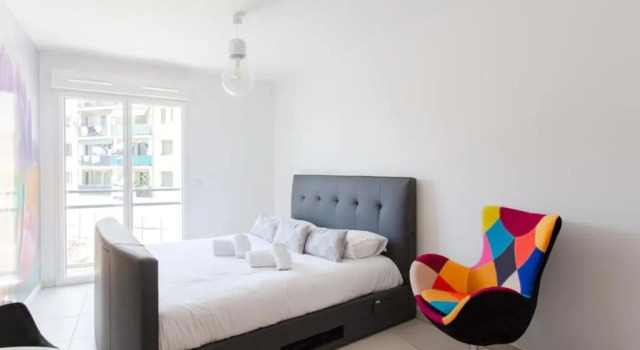 Air-Conditioned Furnished Studio in A Luxury Residence, Rezervovat Hotel Beausoleil Monako