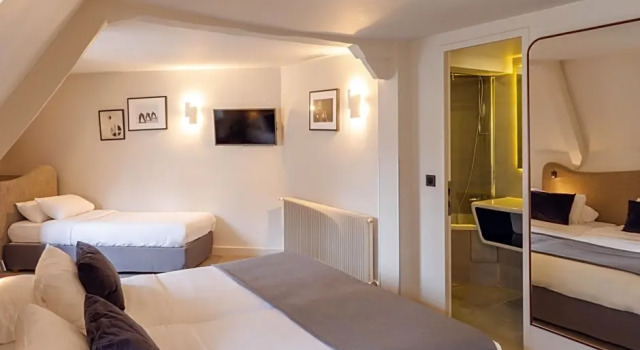 Трёхместный полулюкс Hôtel Belloy