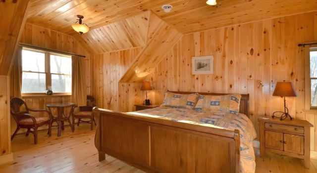 Chalet Ty Rhuddin, Rezervovat Chata Vily v Riviere-Rouge, Vila