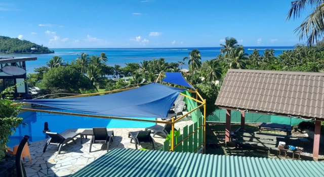 Comfort Kahden hengen huone Fare Arana Moorea Guesthouse