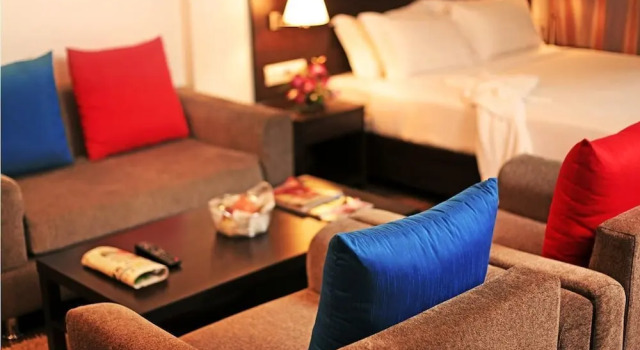 Номер Deluxe с балконом Le Royale Residency