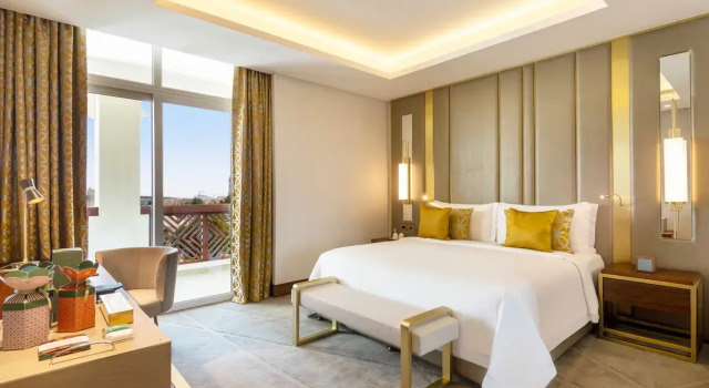Двухместный люкс Deluxe c 1 комнатой с балконом Al Messila, A Luxury Collection Resort & Spa, Doha