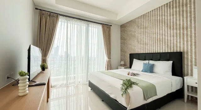 Modern 1Br At Samara Suites Apartment, Book Apartment Jakarta Jakarta Province