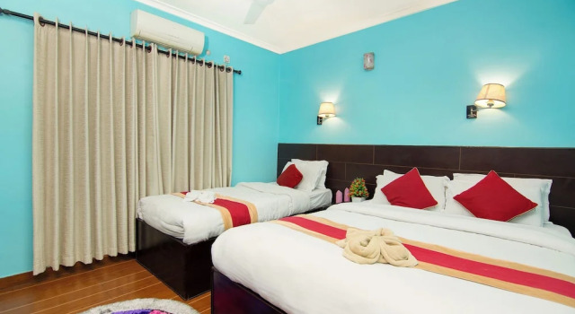 Трёхместный номер Deluxe с видом на горы Hotel Nomad Inn