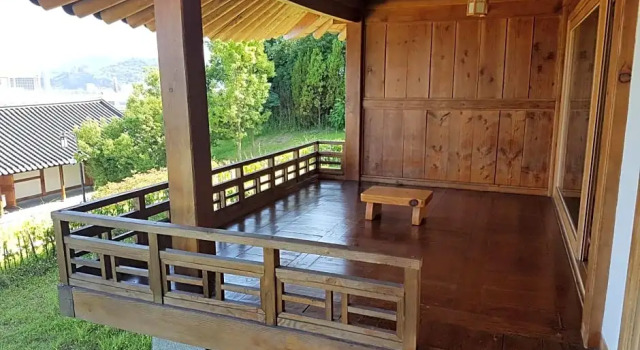 Двухместный номер Deluxe с видом на море Hanok Hotel Odongjae