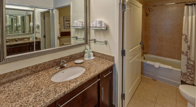 Четырёхместный люкс c 1 комнатой Residence Inn Norfolk Downtown