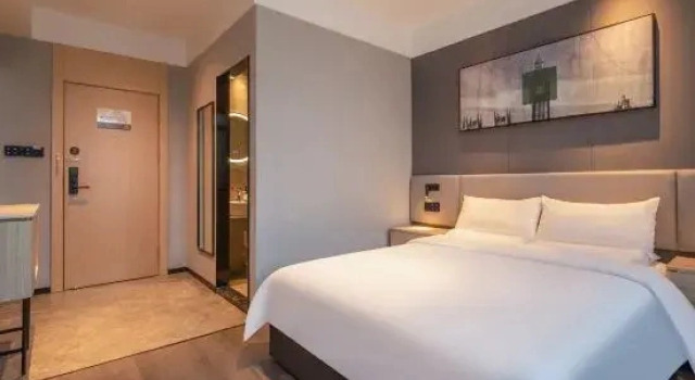 Люкс Executive с видом на сад Shankee Coffee Style Hotel (Huangdao Golden Beach Tianmushan Road Subway Station)