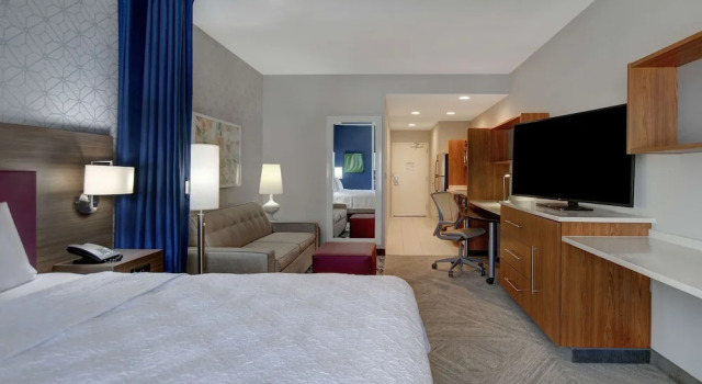 Двухместная студия люкс Home2 Suites Dallas-Frisco