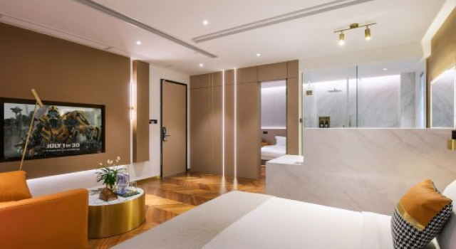Семейный люкс с 2 комнатами Moganshan Muse Villa (Houwu Transfer Center)