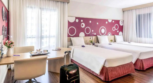 Трёхместный номер Standard Mercure Sao Paulo Alamedas