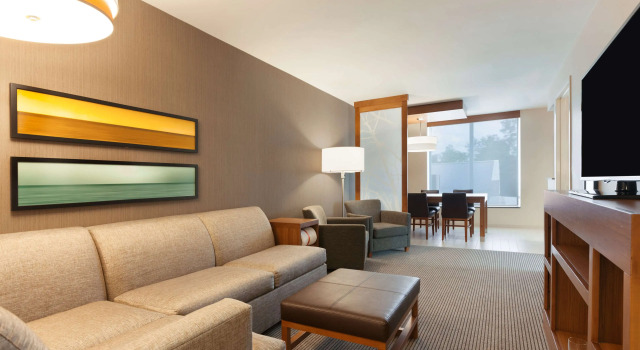 Двухместный люкс c 1 комнатой Hyatt Place Houston/The Woodlands