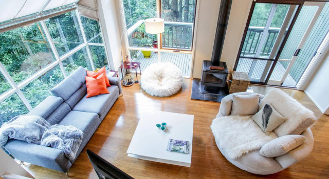 Treetop Stay, Rezerwuj Hotel Hotele w Dandenong Ranges z parkingiem, Parking
