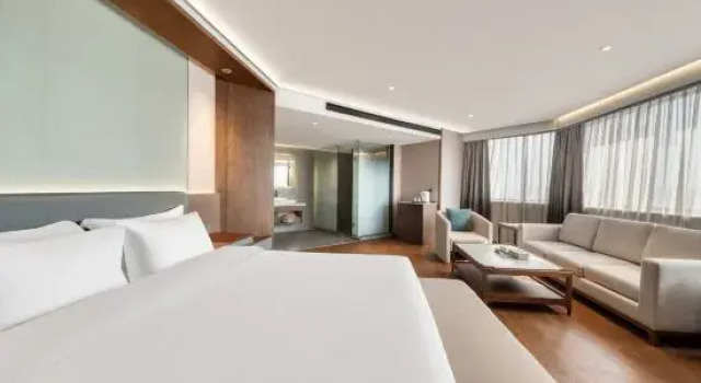 Люкс Deluxe Starway Hotel (Ningbo Tianyi Square Old Bund Branch)