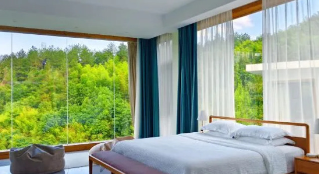 Двухместный люкс Mountain House Bamboo B&B