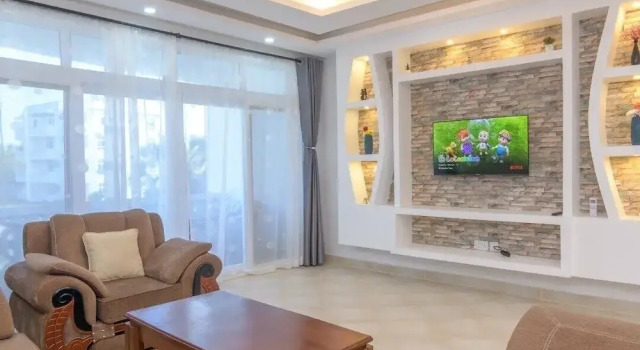 Апартаменты Deluxe с балконом и с видом на бассейн Lux Suites Kijani Beach Apartments