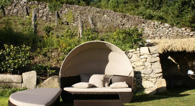 Коттедж Casa do Cebro Casa con piscina y jacuzzi privados