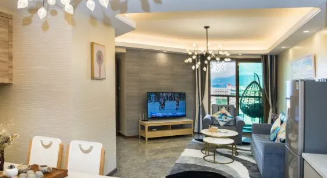 Семейный люкс Deluxe с 2 комнатами с балконом Fuxian Lake Hi Villa