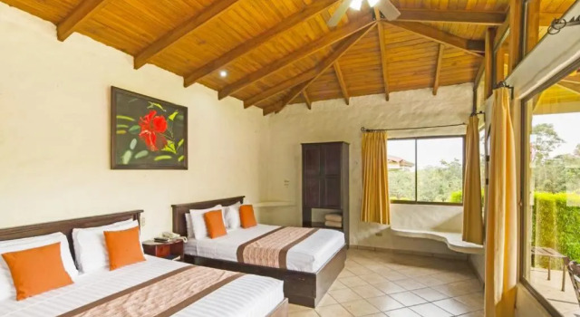 Двухместный номер Deluxe с видом на горы Arenal Volcano Inn